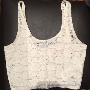 Lace tank top